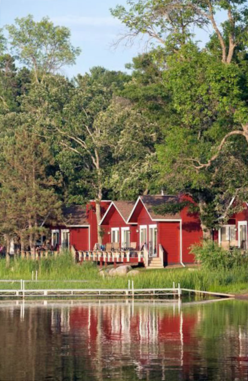 Red House At Roy Lake