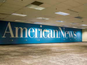 American News Empty Newsroom Symmone